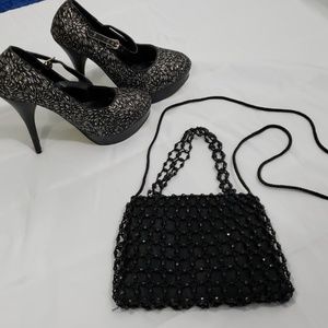 Small beaded evening bag.
